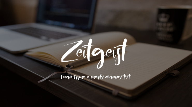 Zeitgeist Font