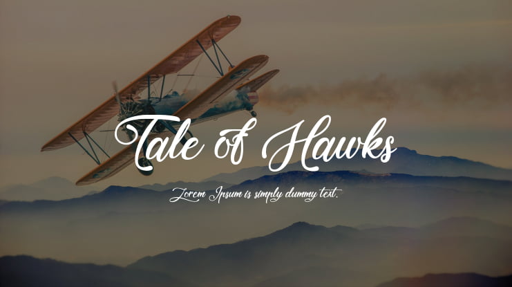 Tale of Hawks Font