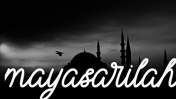 mayasarilah Font