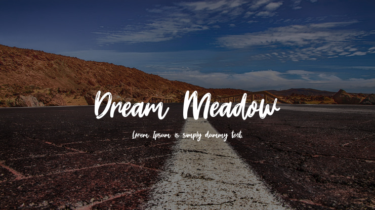 Dream Meadow Font