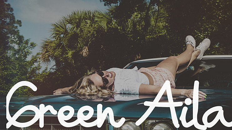 Green Aila Font