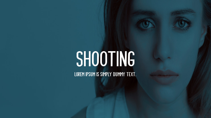 SHOOTING Font