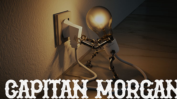 Capitan Morgan Font