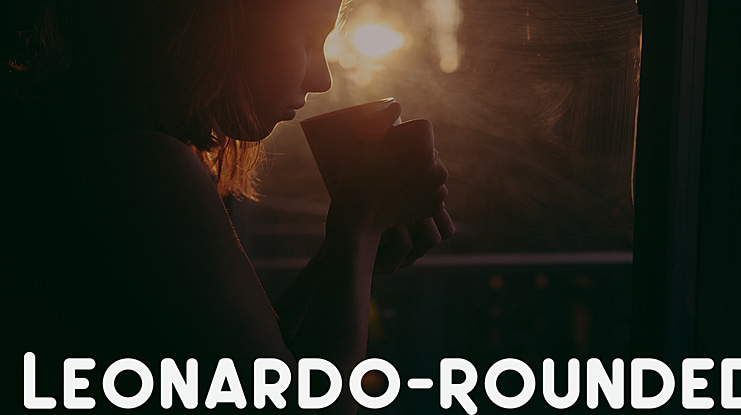 Leonardo-Rounded Font