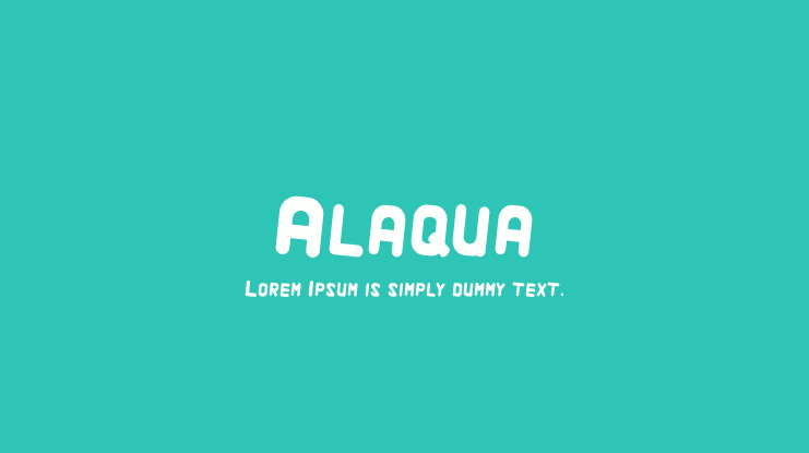 Alaqua Font Family