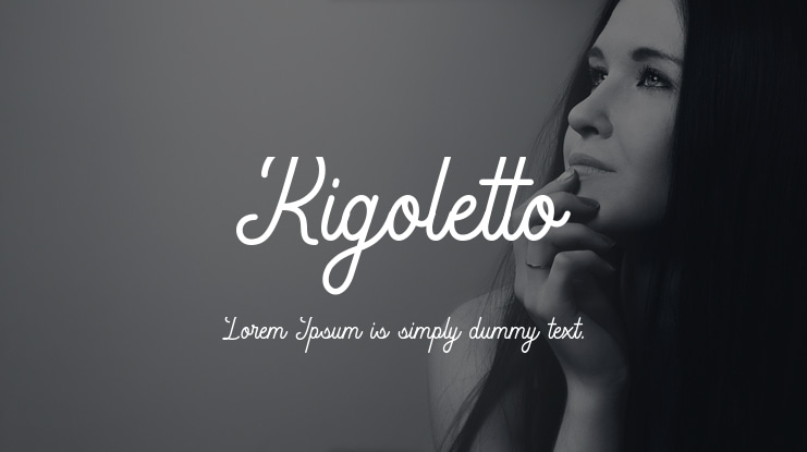 Rigoletto Font