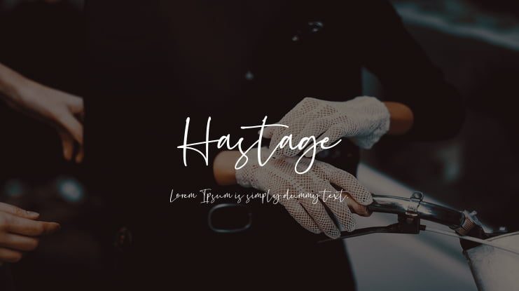 Hastage Font