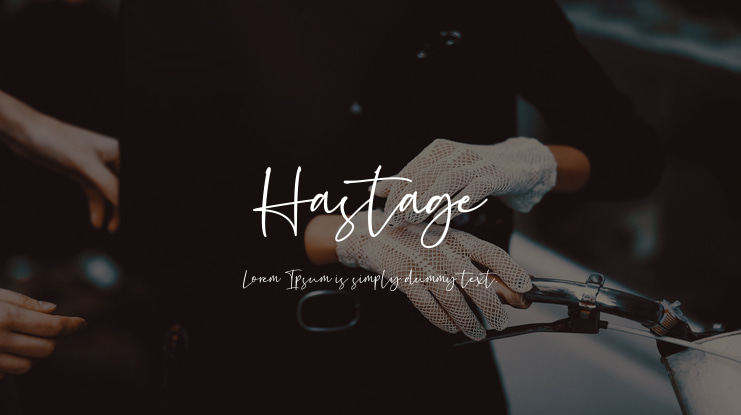 Hastage Font