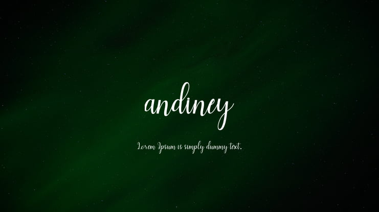 andiney Font