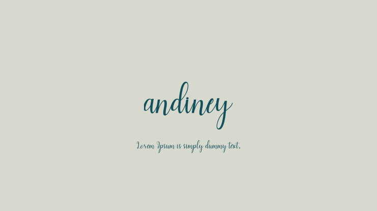 andiney Font