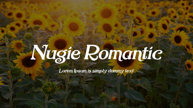 Nugie Romantic Font Family
