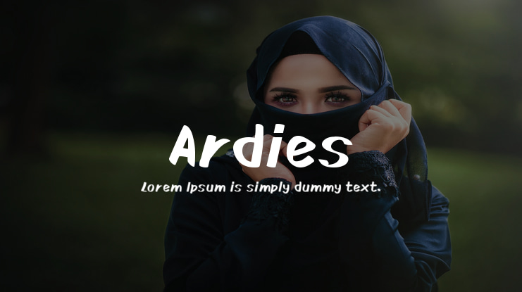 Ardies Font