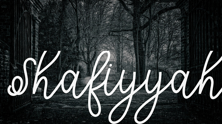 Shafiyyah Font