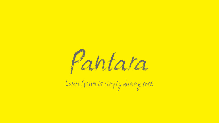 Pantara Font