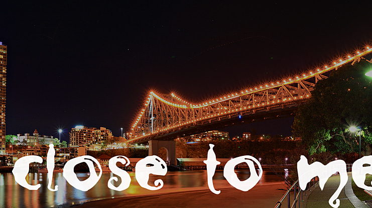 Close to me Font