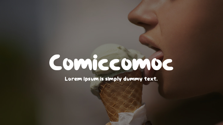 Comiccomoc Font
