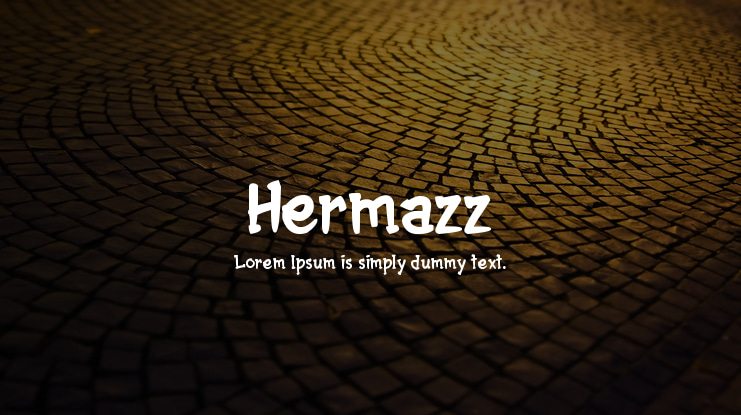 Hermazz Font