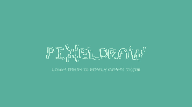 PixelDraw Font