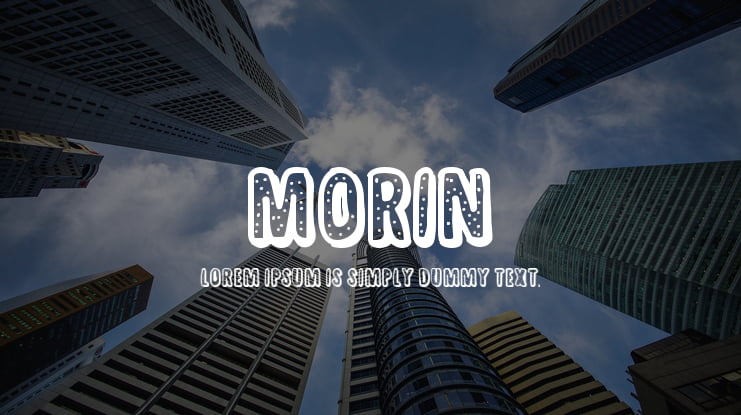 MORIN Font