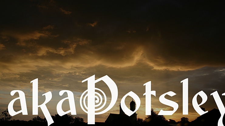 akaPotsley Font