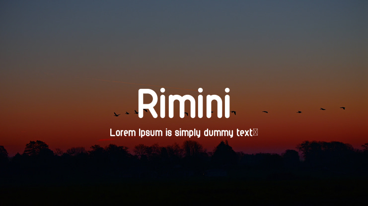 Rimini Font