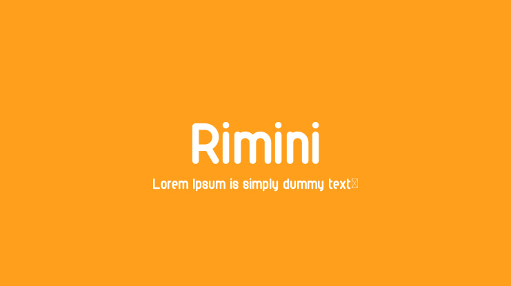 Rimini Font