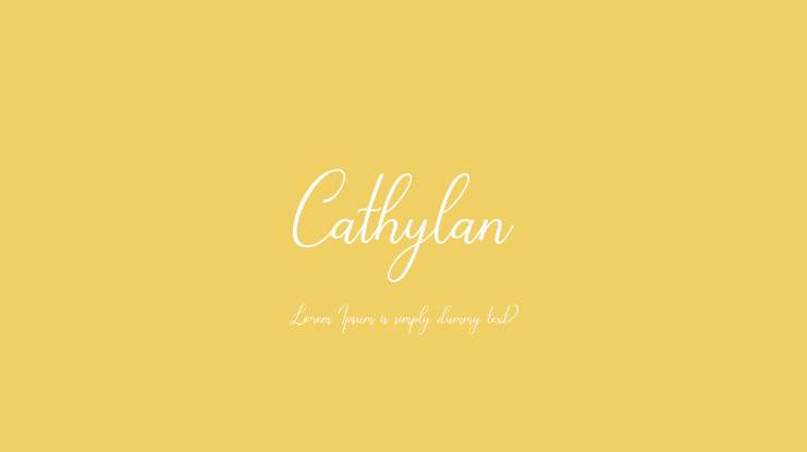 Cathylan Font