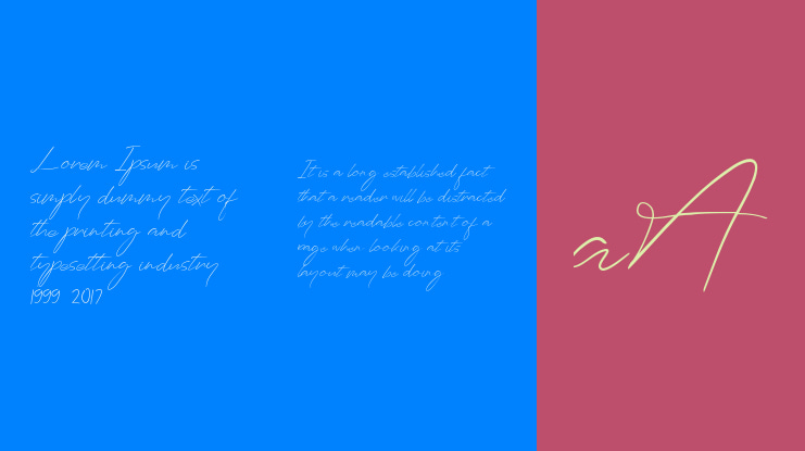 Planets Signature Font