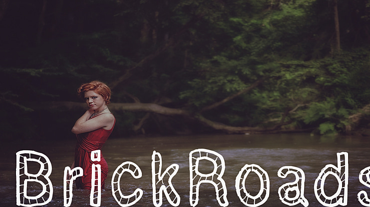 BrickRoads Font