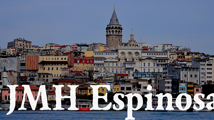 JMH Espinosa Font Family