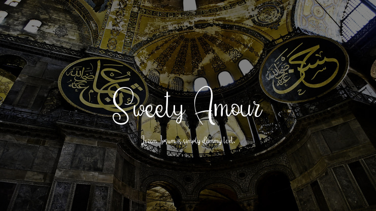 Sweety Amour Font
