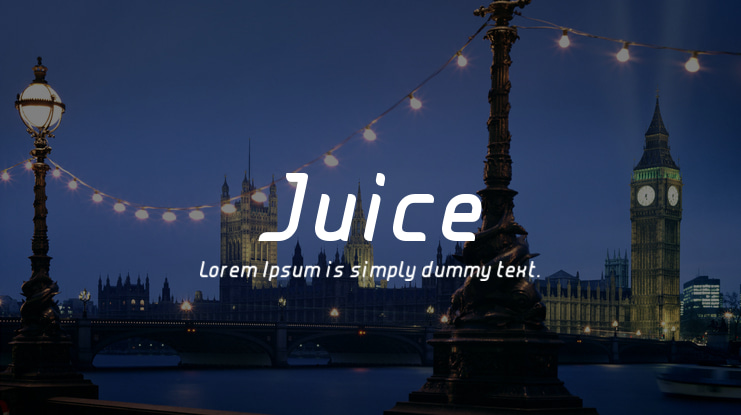 Juice Font Family