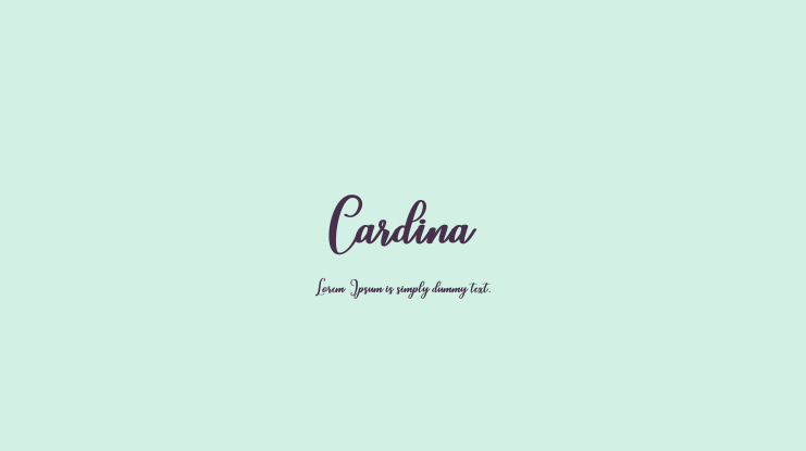 Cardina Font