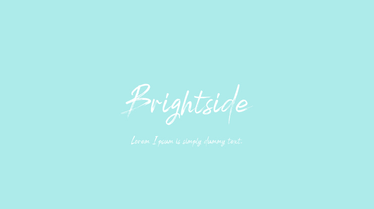 Brightside Font