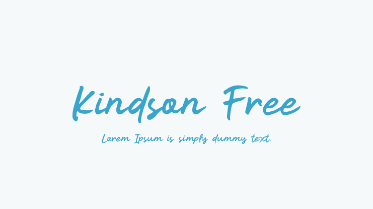 Kindson Free Font