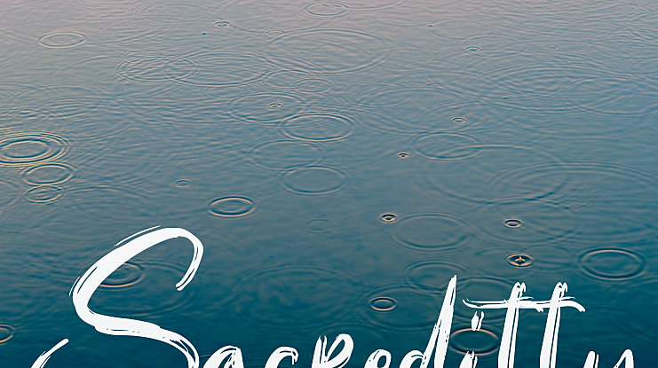 Sacreditty Font