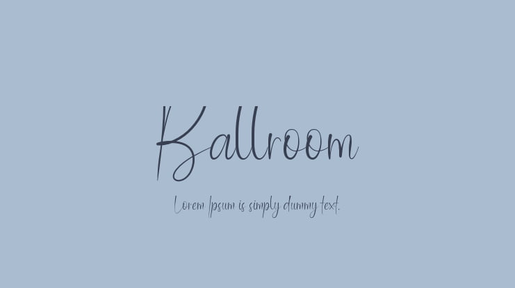 Ballroom Font