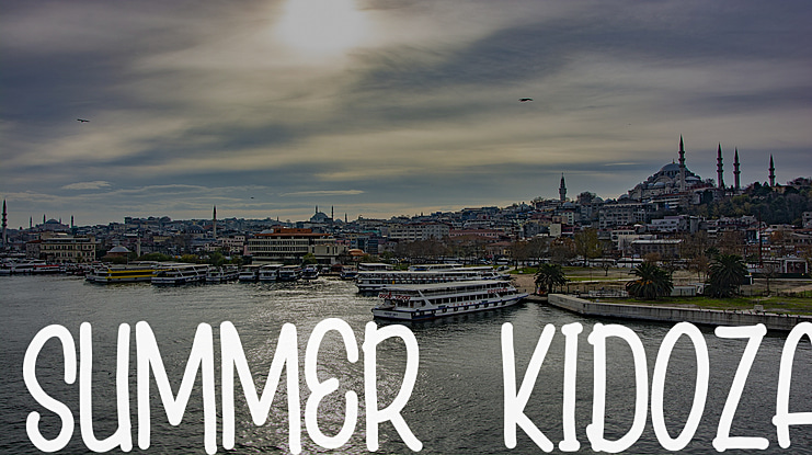SUMMER KIDOZA Font