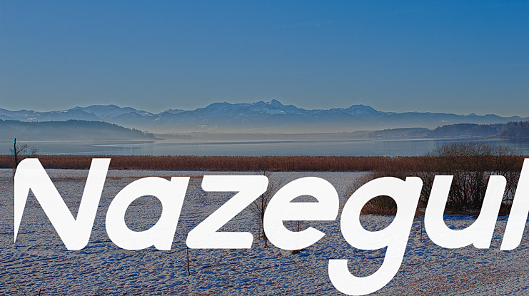 Nazegul Font Family