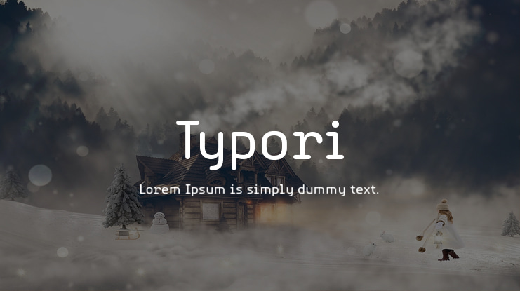 Typori Font