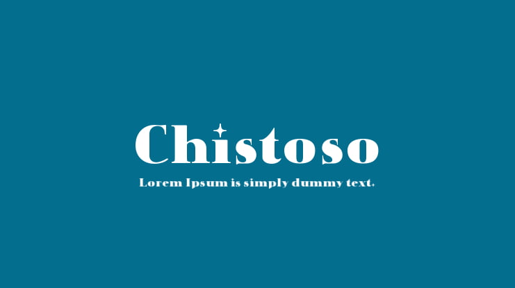 Chistoso Font
