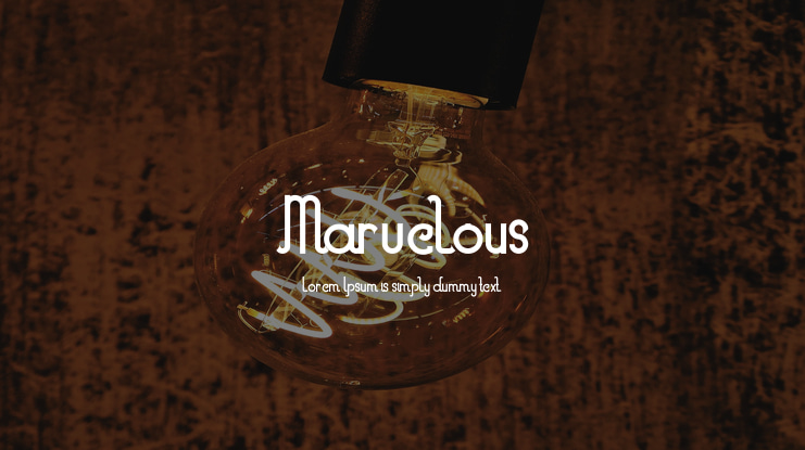 Marvelous Font
