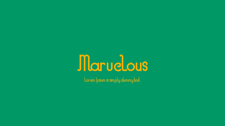 Marvelous Font