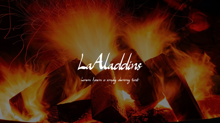 LaAladdins Font