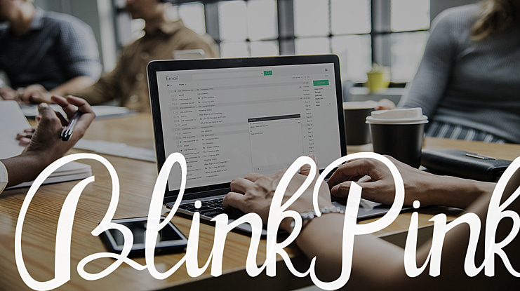 BlinkPink Font