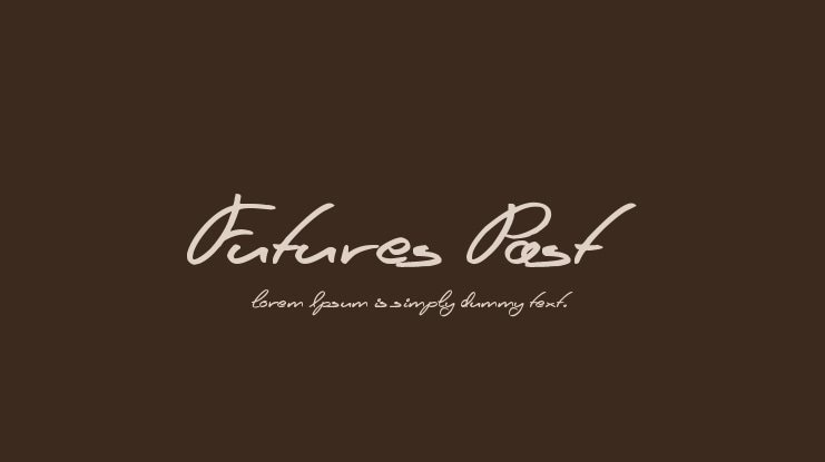Futures Past Font