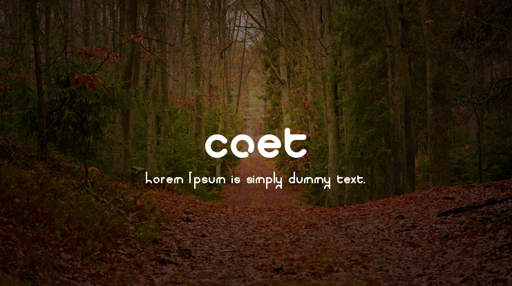 coet Font Family