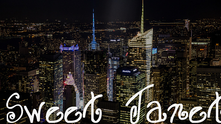 Sweet Janet Font