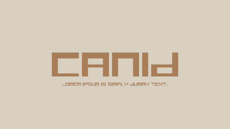 Canid Font
