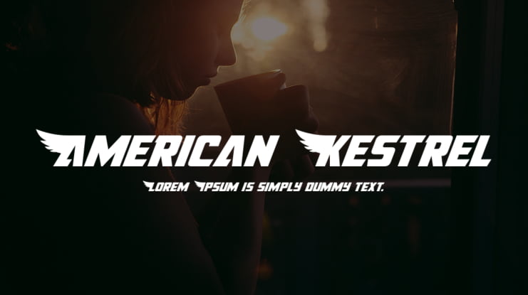 American Kestrel Font Family